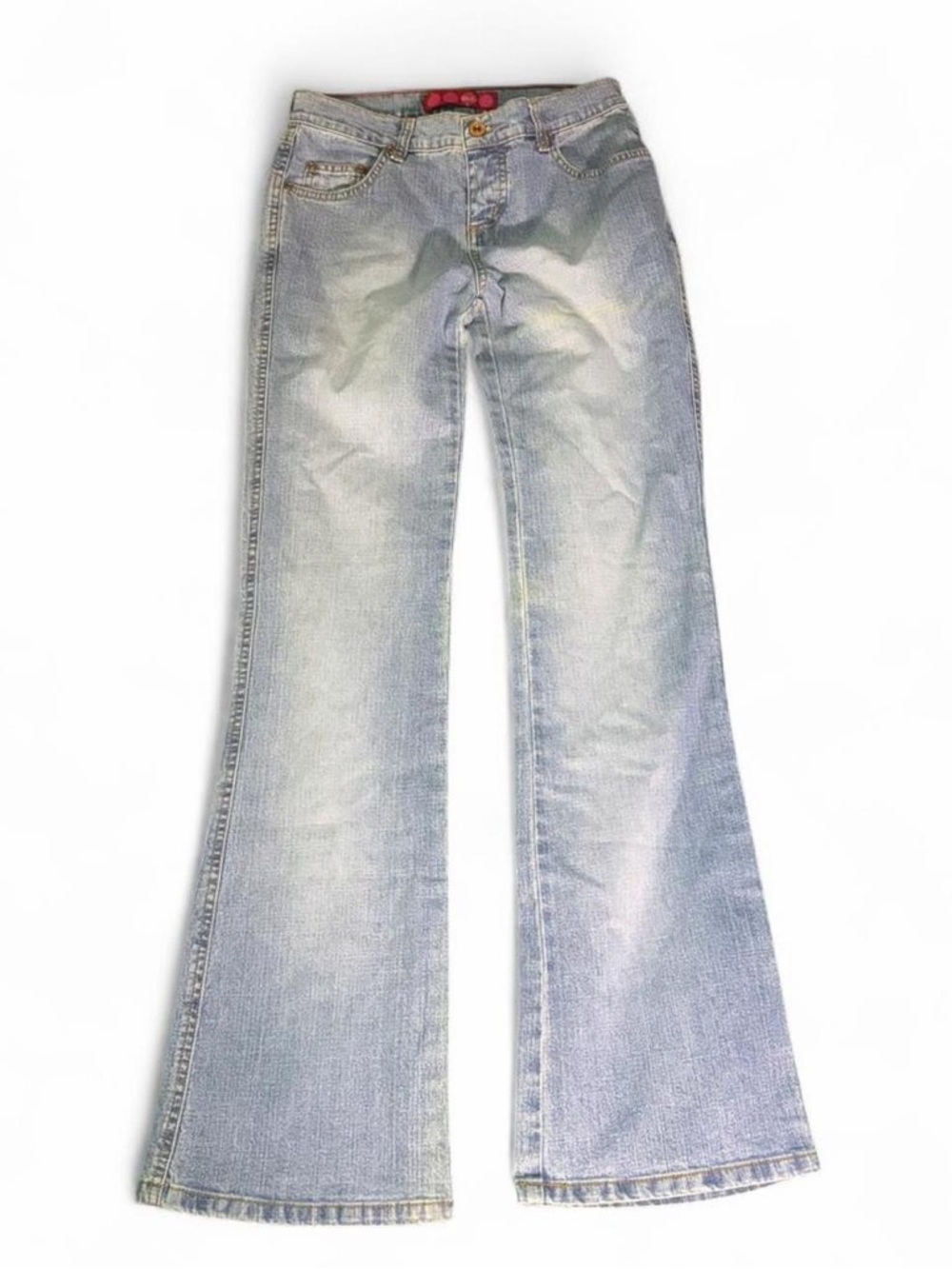 Vtg GLO Y2K Low Rise Flare Jeans 💎✨